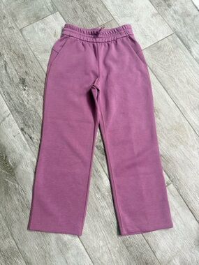lululemon athletica Mauve Cropped Straight-Leg Sweatpants